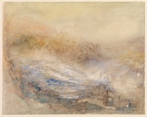 Rhinens fald ved Schaffhausen af Joseph Mallord William Turner