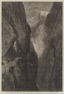 Teufelsbrucke af Joseph Mallord William Turner