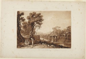 Kvinden og tamburinen af Joseph Mallord William Turner