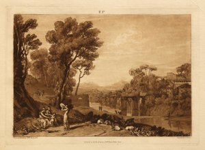 Kvinden og tamburinen af Joseph Mallord William Turner