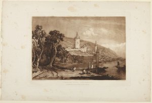Ville de Thun, Schweiz af Joseph Mallord William Turner