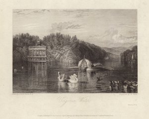 Virginia Water af Joseph Mallord William Turner