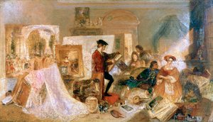 Watteau Study by Fresnoys Rules, 1831 af Joseph Mallord William Turner