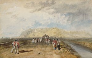 Winchelsea fra Rye Road, af Joseph Mallord William Turner