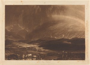 Torvemose, Skotland af Joseph Mallord William Turner and George Clint