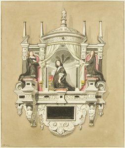 Monument over fru Baynton i St Mark