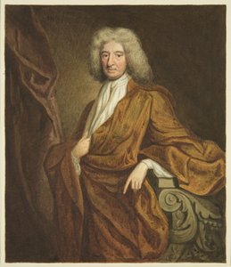 Portræt i Council House of Edward Colston (blyant og akvarel på papir) af Joseph Manning