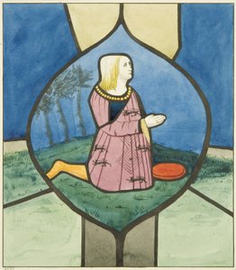 Farvet glas i St Mark
