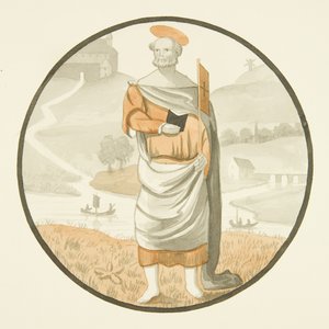 Farvet glas i St Mark