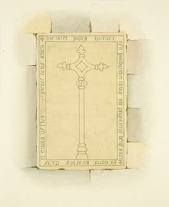 Gravsten foran Canynges