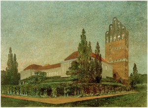 Darmstadt, Mathildenhöhe, udstillingsbygning