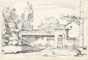 Indgang til Villa Giulias haver