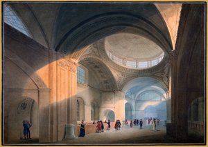 Soane kontor, London: Bank of England, interiørperspektiver