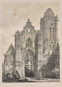 Middelalderens Arkitektur: Hos Senlis af Joseph Nash