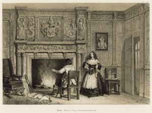 Værelse, Postlip Hall, Gloucestershire