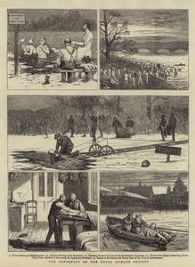Hundredårsdagen for Royal Humane Society af Joseph Nash