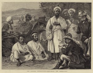 Looshai-ekspeditionen, der tegner aboriginerne