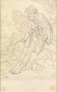 Ulysses på Ogygia af Joseph Noel Paton