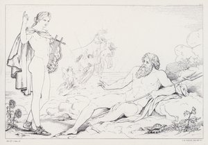 Shelleys Prometheus Unbound, Act III, Scene 2 af Joseph Noel after Paton
