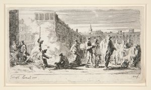 Le Bivouac (lejren) af Joseph Parrocel