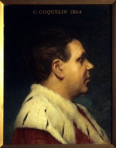 Portræt af Constant Poppy (1841-1904). Maleri af Joseph Paul Blanc (1846-1904)