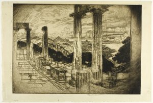 Aegina af Joseph Pennell