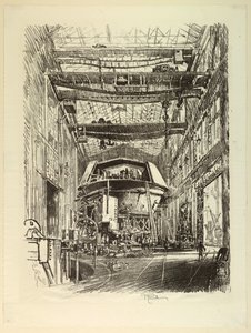 At bygge det store tårn af Joseph Pennell