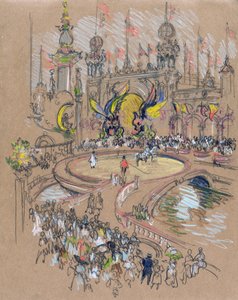 Coney Island af Joseph Pennell