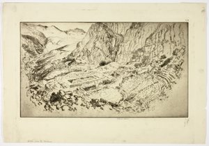 Delphi, fra Stadion af Joseph Pennell