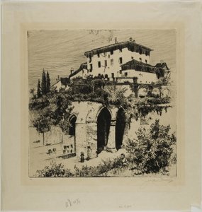 Fonte Nuova, Siena af Joseph Pennell
