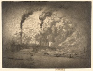 Illinois Steel Company af Joseph Pennell