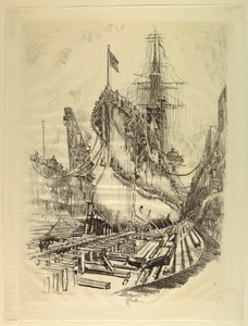 I tørdokken af Joseph Pennell