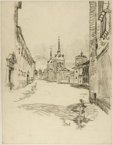 Dens Gader er brede og stille af Joseph Pennell