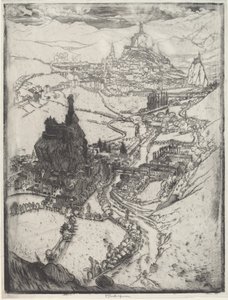 Le Puy af Joseph Pennell