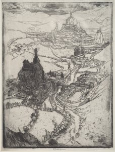 Le Puy af Joseph Pennell