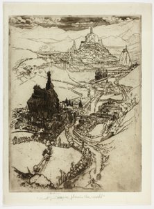 Le Puy, tredje plade af Joseph Pennell