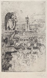 Le Stryge af Joseph Pennell