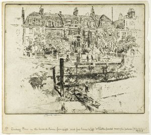Lindsay Row, Chelsea af Joseph Pennell