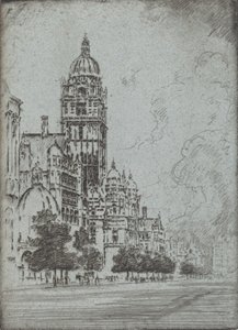 Storslåede Kensington, 1904. af Joseph Pennell
