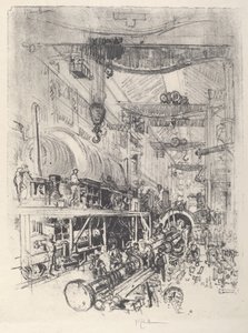 Fremstilling af en turbinemotor, 1917.
