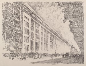 Midt på dagen, General Electric Works, Berlin af Joseph Pennell