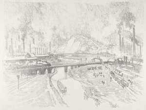 Munition Town af Joseph Pennell