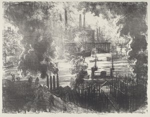 Munitions River af Joseph Pennell