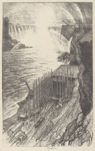 Niagara regnbuer af Joseph Pennell