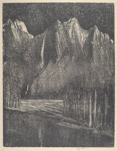 Nat i Yosemite af Joseph Pennell