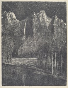 Nat i Yosemite af Joseph Pennell