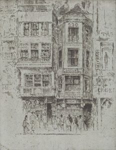 nr. 230 Strand, 1903. af Joseph Pennell