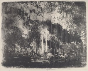 Olieraffinering, Whiting, Indiana af Joseph Pennell