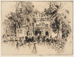 Gamle katedral af Joseph Pennell