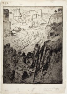 Palisades og paladser af Joseph Pennell